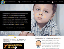Tablet Screenshot of brightstepsforward.org